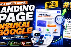 Cara Menulis Artikel Landing Page yang Disukai Google