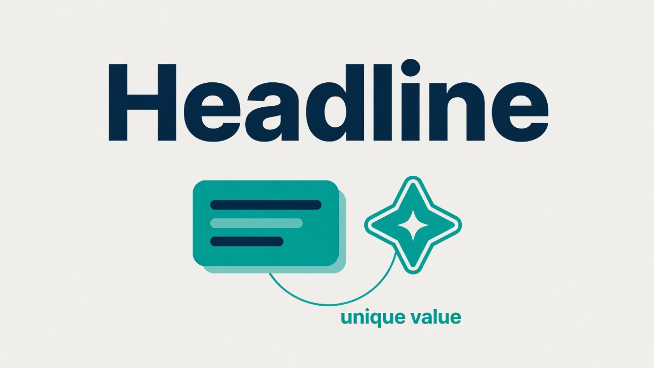 Deskripsi dan Sub-Headline landing page