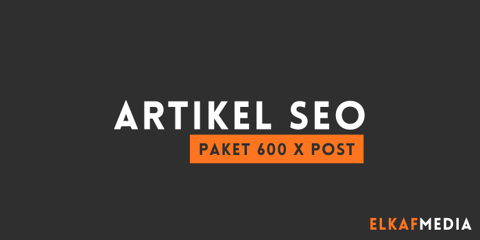 Jasa artikel seo paket 600 include post