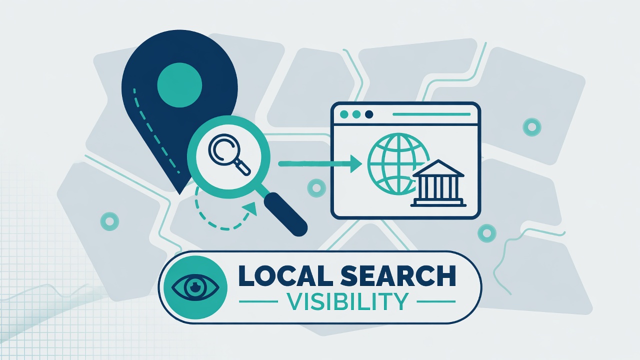 Visibilitas pencarian lokal melalui website
