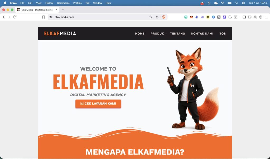 homepage