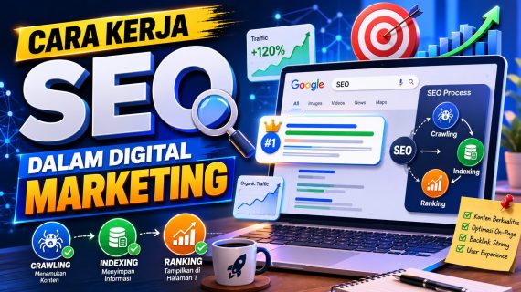 Cara Kerja SEO dalam Digital Marketing: Membongkar “Mesin” di Balik Peringkat Google