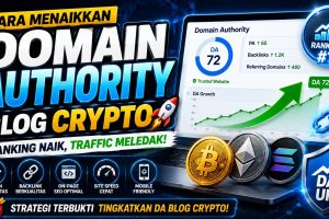 Cara Menaikkan Domain Authority Blog Crypto